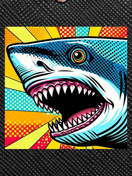 Requin Pop Art