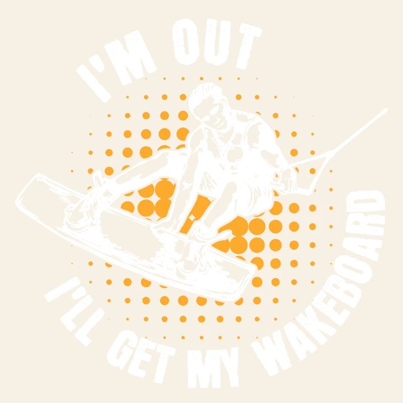 Kitesurfer Statement Wakeboard Surfing Stunt