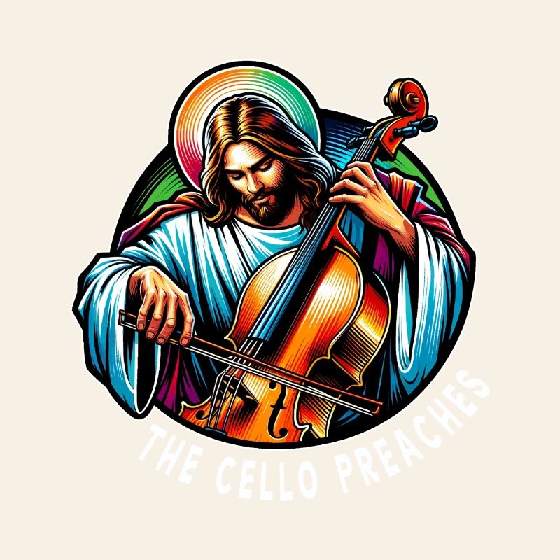 Das Cello predigt Jesus Christus