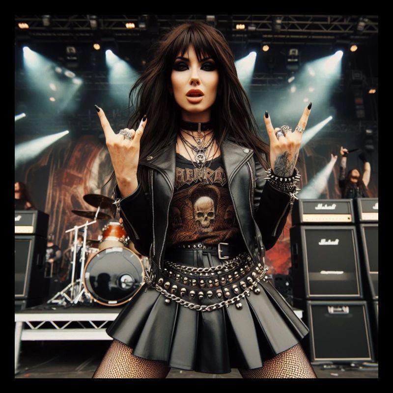 Metalhead devant la scène