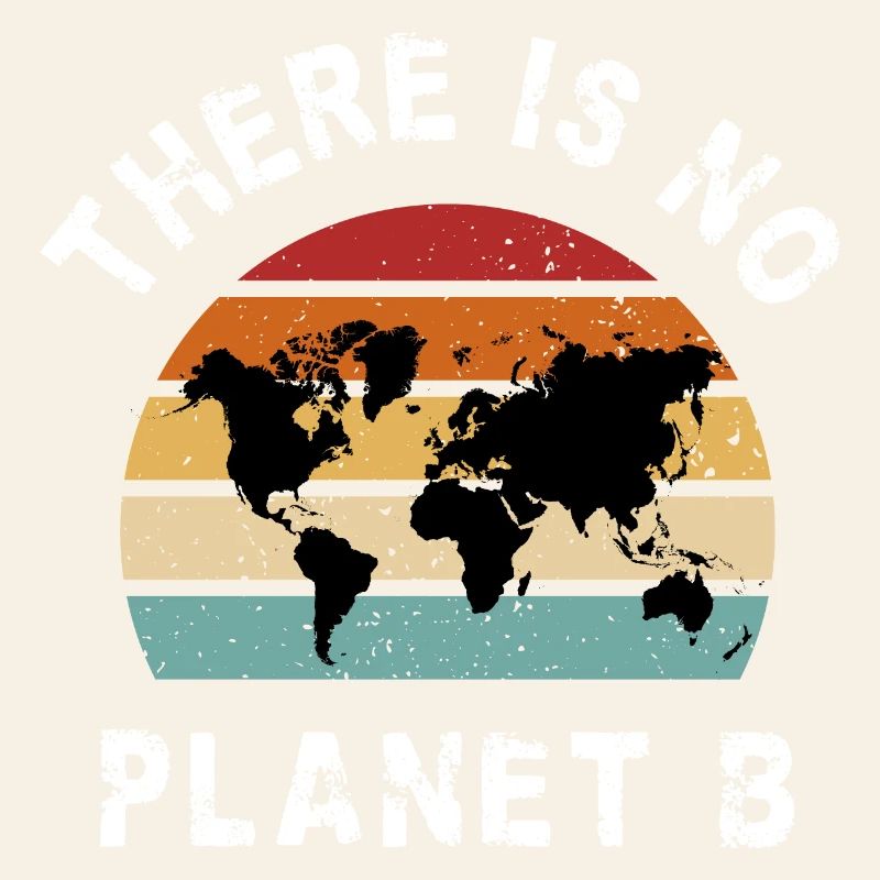 Il n’y a pas de Planet B Vintage Retro