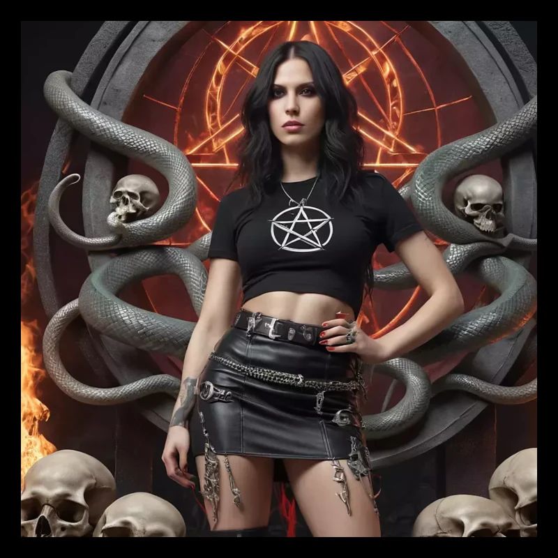 Heavy metal pose