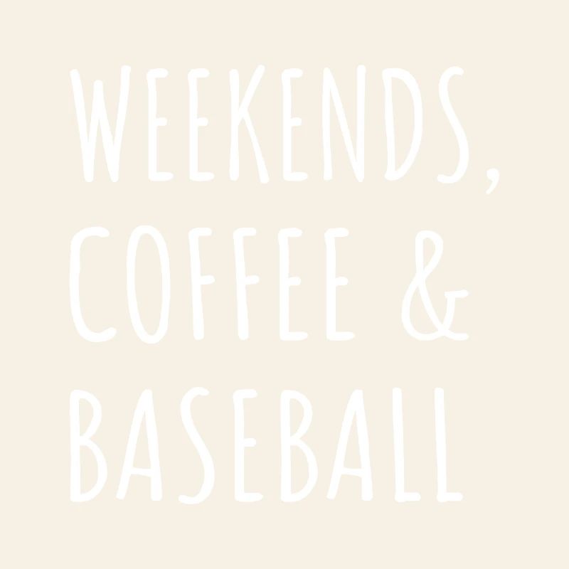 Week-ends, café et baseball I