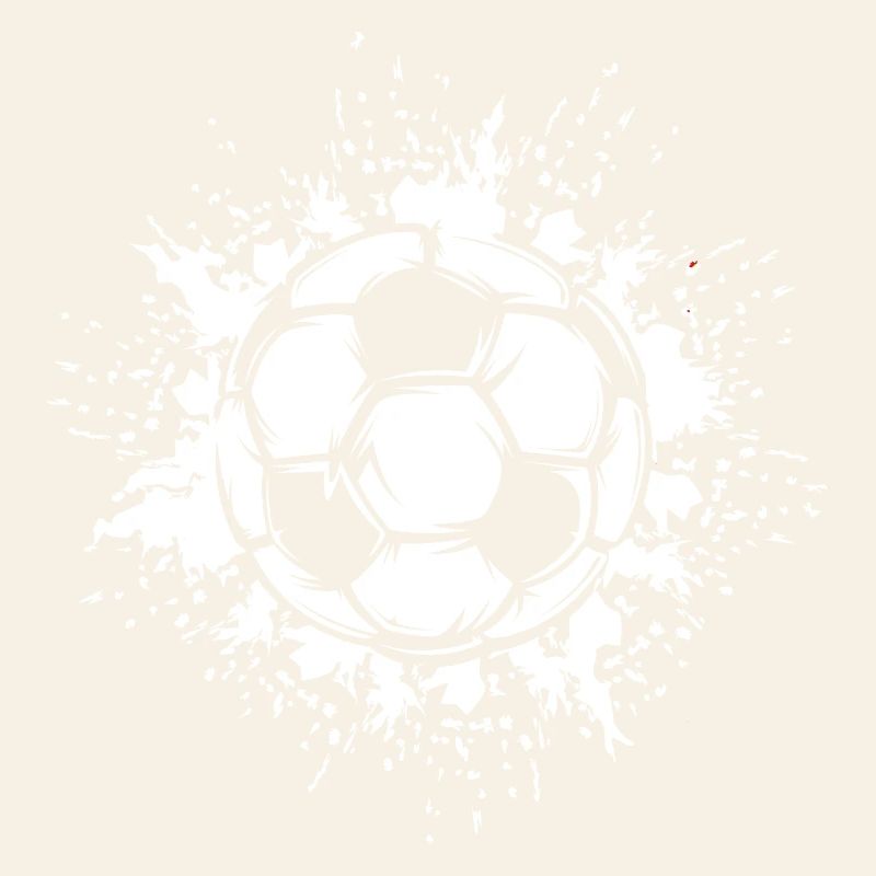 Fußball Farbexplosion Ball Mannschaft Illustration