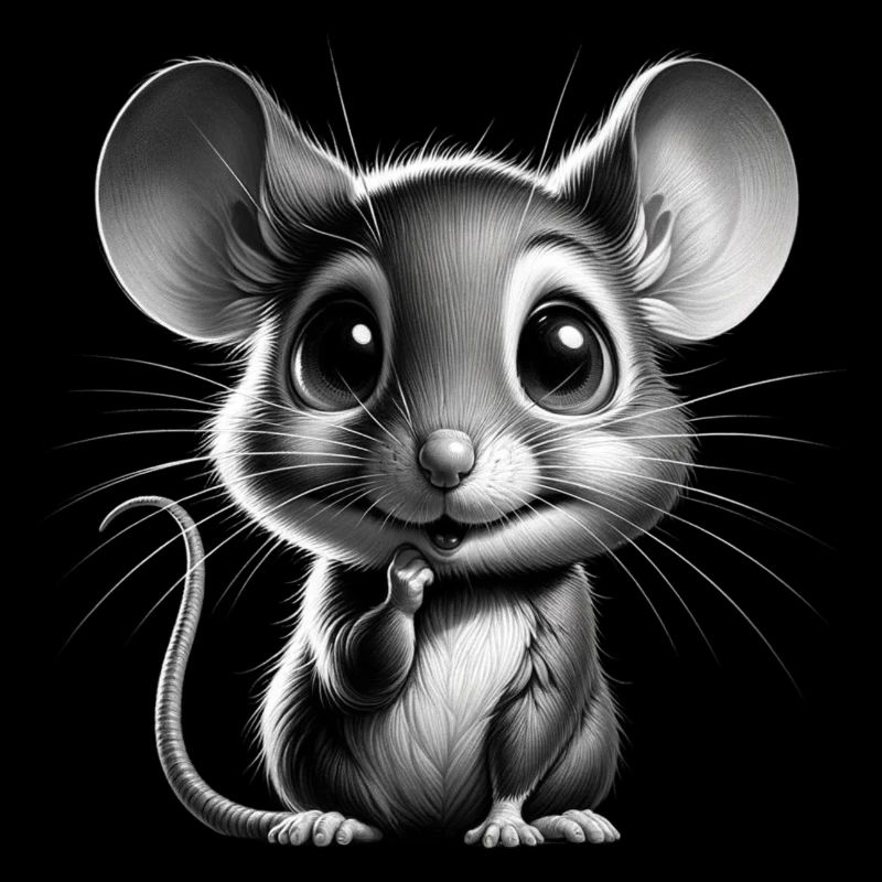 Adorable Cute Mouse Design