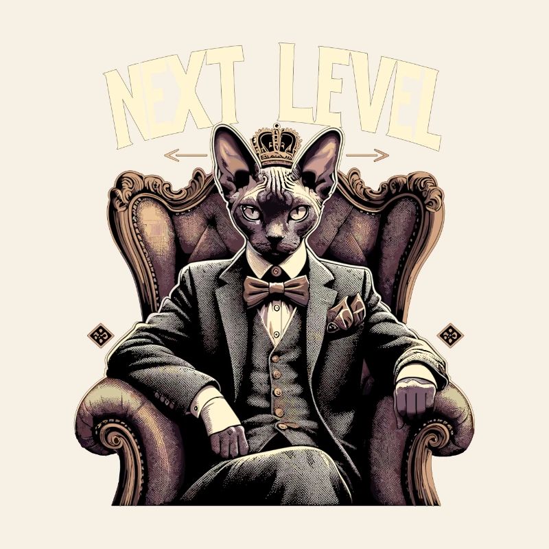 Cornish Rex Suit Next Level Cat Gift