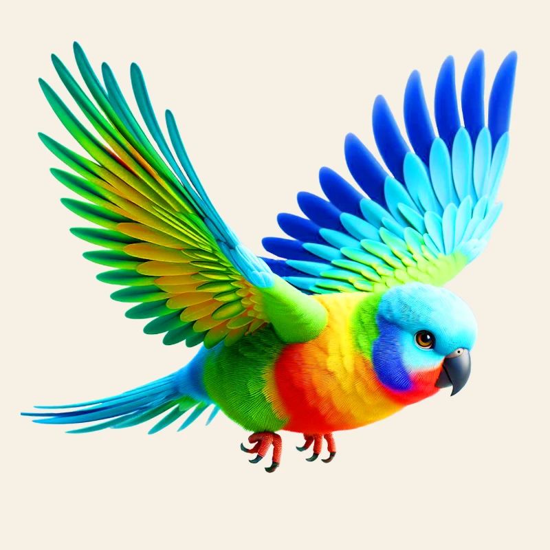 Rainbow Parakeet (03)