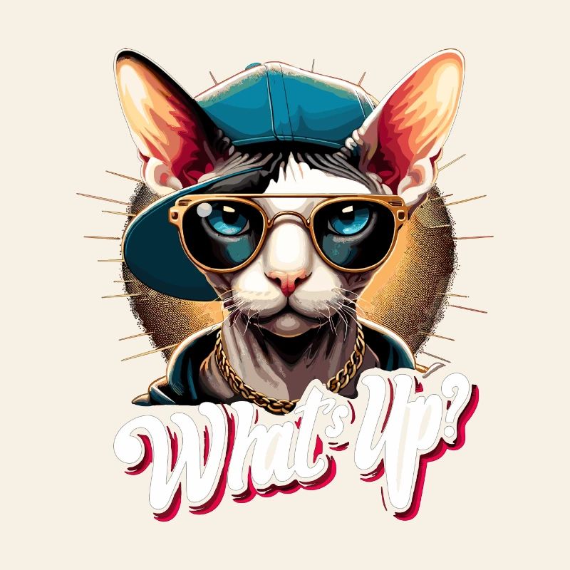 Cornish Rex What’s Up Cat Gift