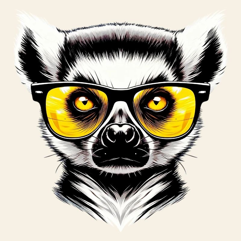 Lemur mit Sonnenbrille