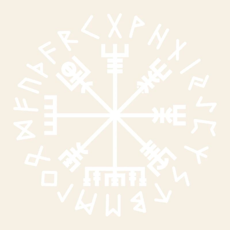 Runes blanches de Vegvisir
