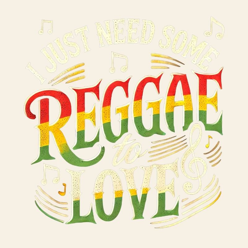 Design reggae jamaïcain