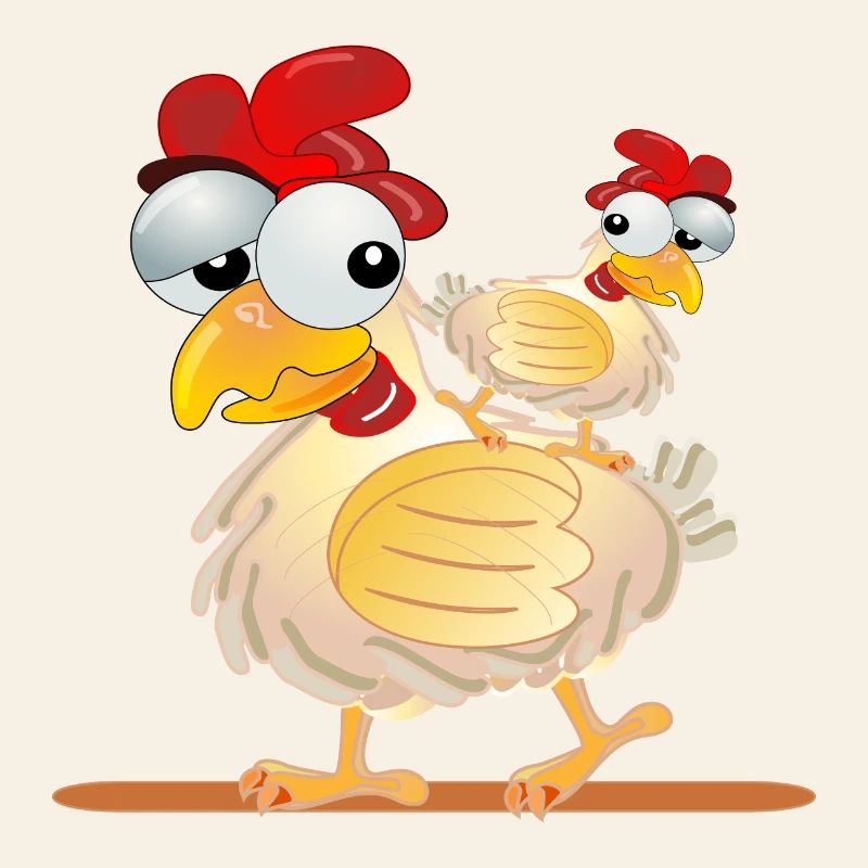 POULES COSTUMES COUPLES