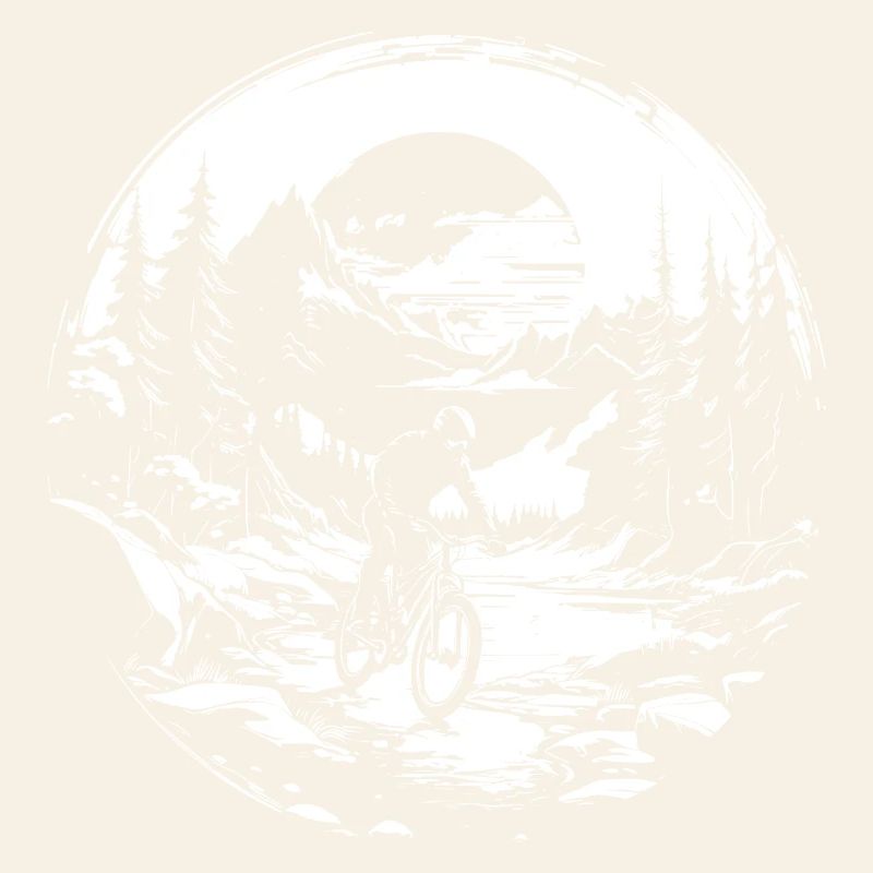 Mountain Biker Graphic