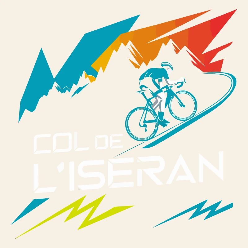 Col de l'Iseran Radsportkunst