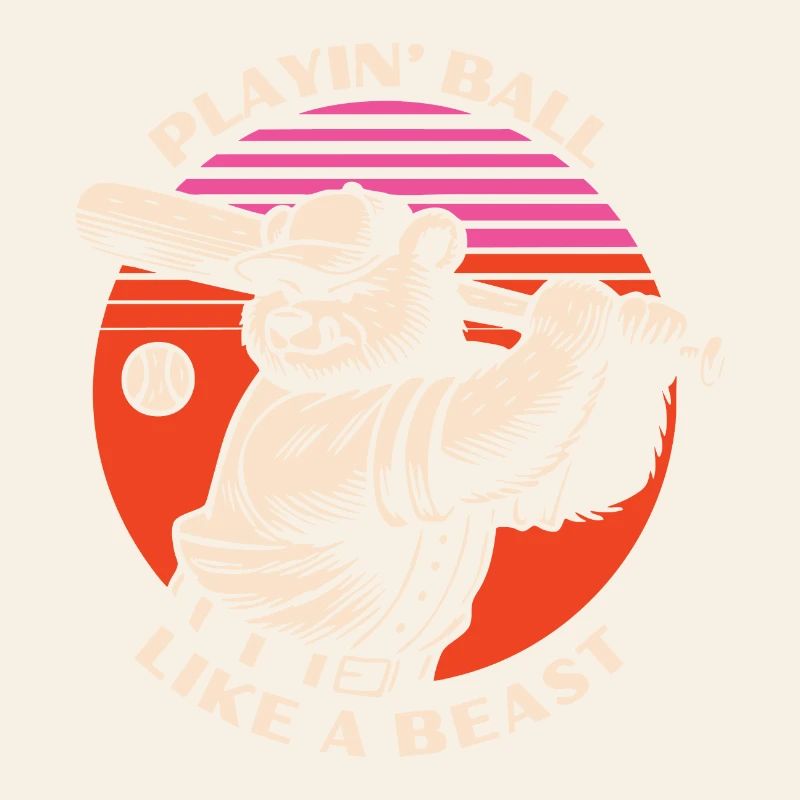 Baseball Beast Bear