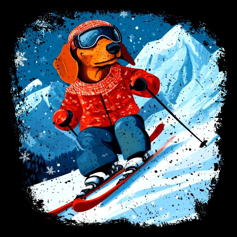 Dachshund Ski