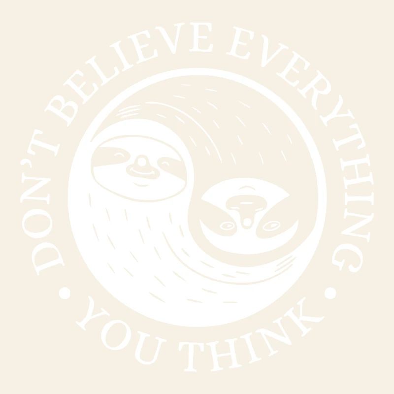 Yin-Yang Sloth – Relaxed Mindset