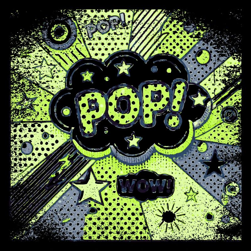 Pop Art GREEN