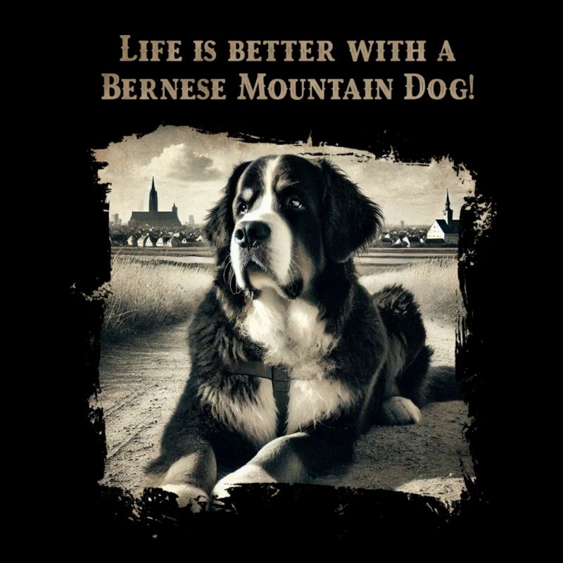 Bernese mountain dog