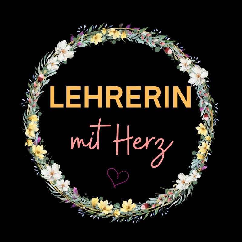 Lehrerin mit Herz! Personalisierbares Design