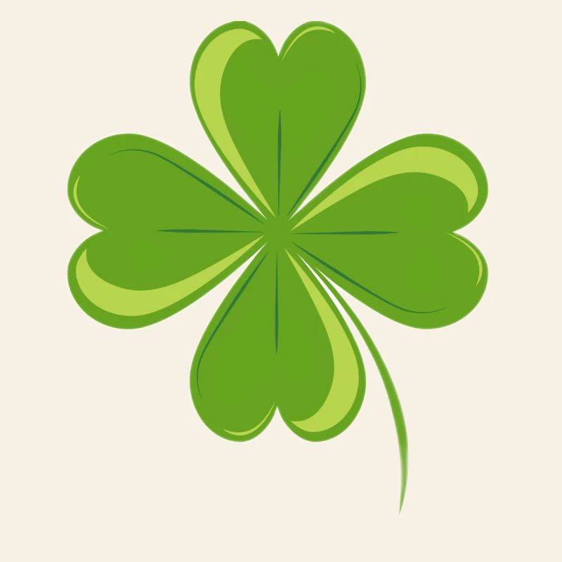 Trèfle à 4 feuilles.