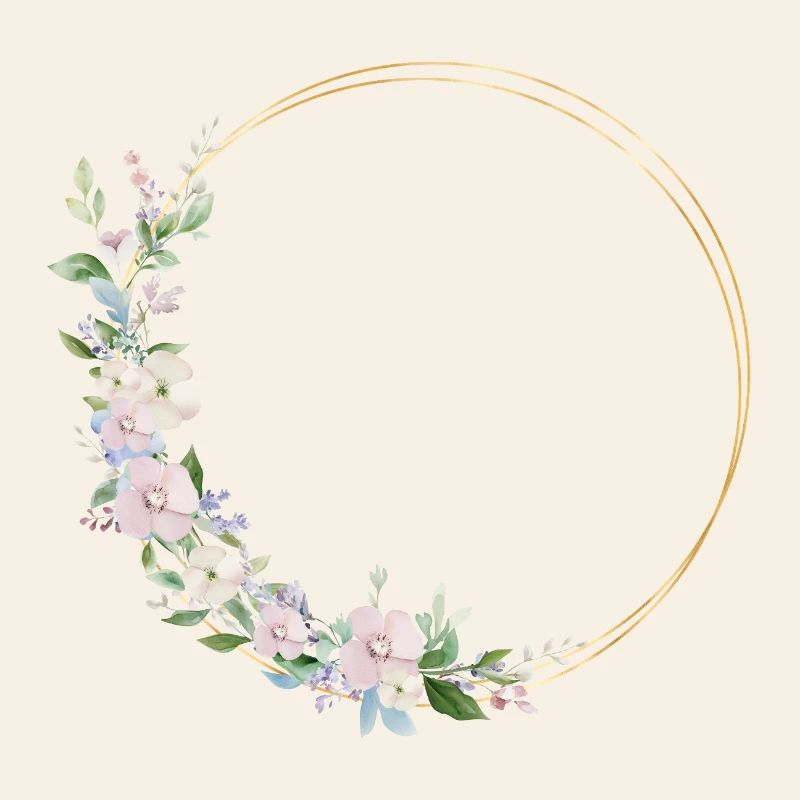 Spring Wreath - Personalizable