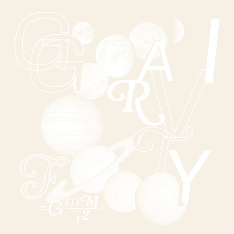 Typo Power: Gravity in Style
