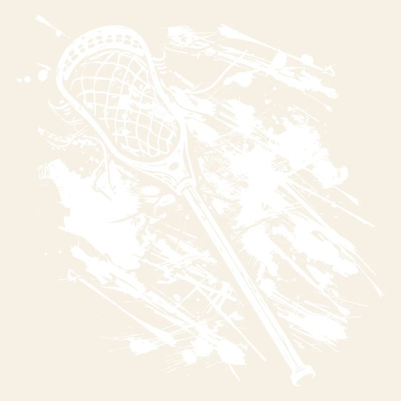 Lacrosseschläger Graffiti