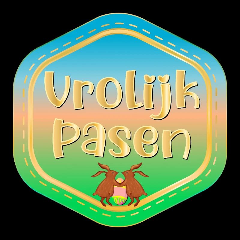 Happy Easter Easter bunnies