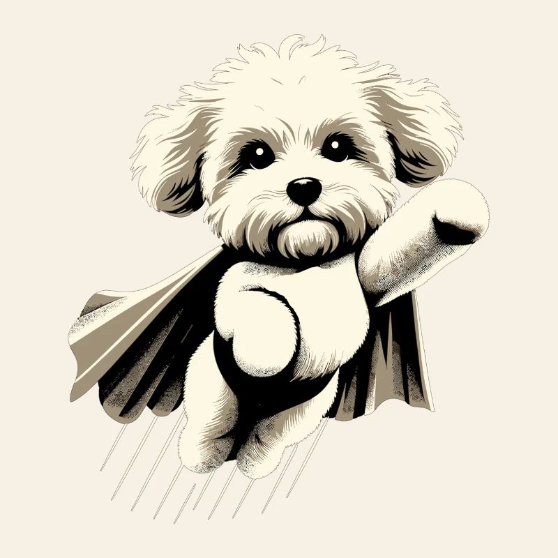 Super Hund Maltipoo Moodle Multipoo Geschenk