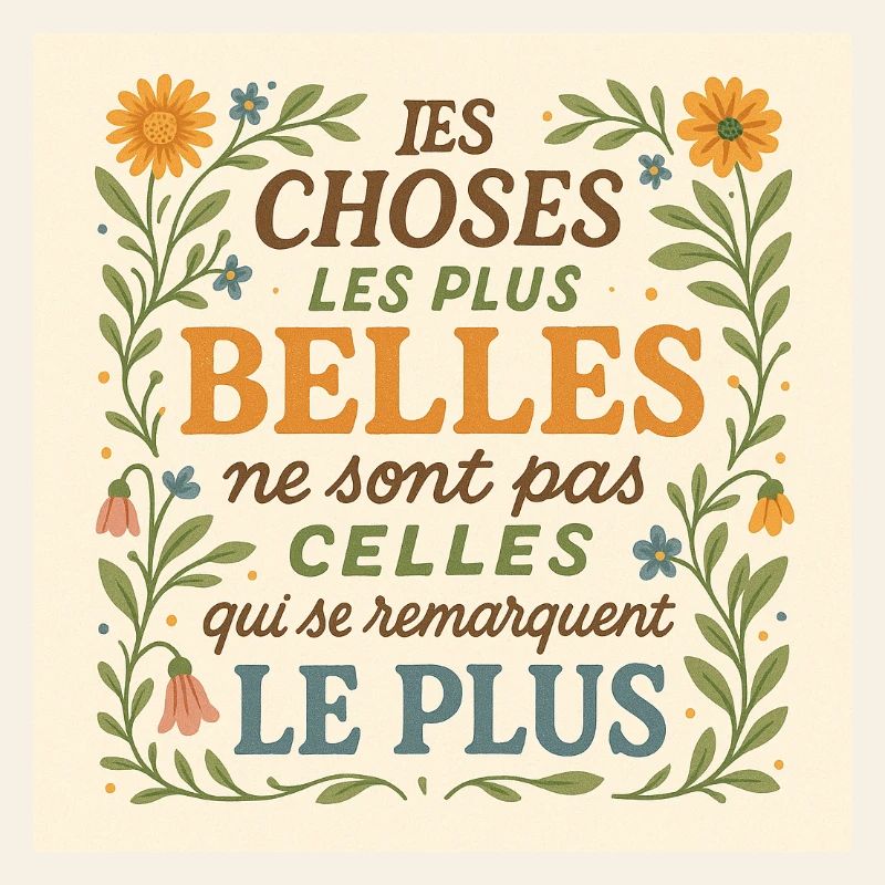 The most beautiful things