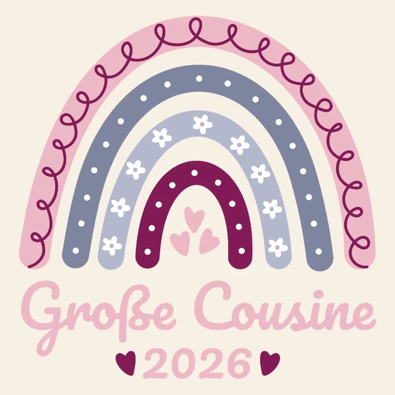 Große Cousine 2026 Regenbogen