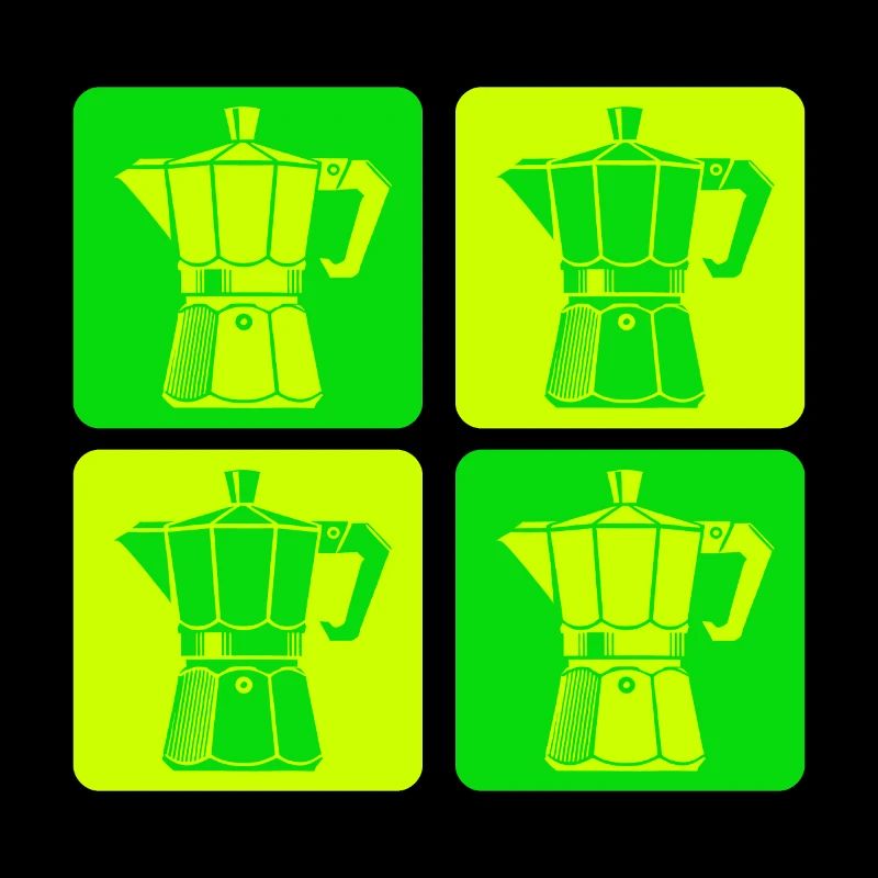 Retro Espresso Maker Pop Art