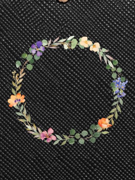 Floral wreath, customisable