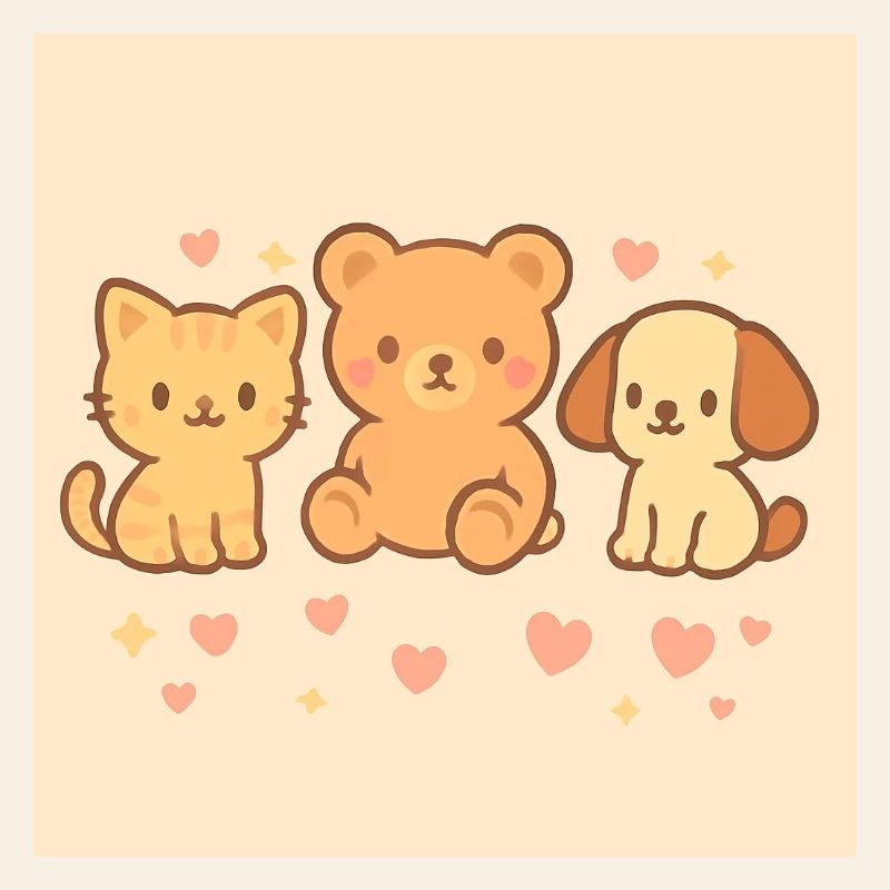 Dessin de bande dessinée mignon.