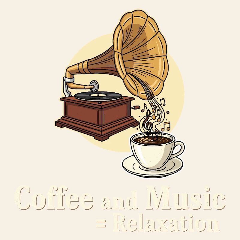 Coffee and Music = Relaxation