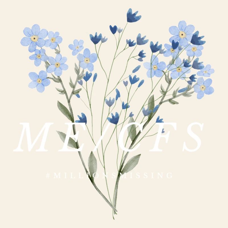 ME/CFS Fleurs blanches