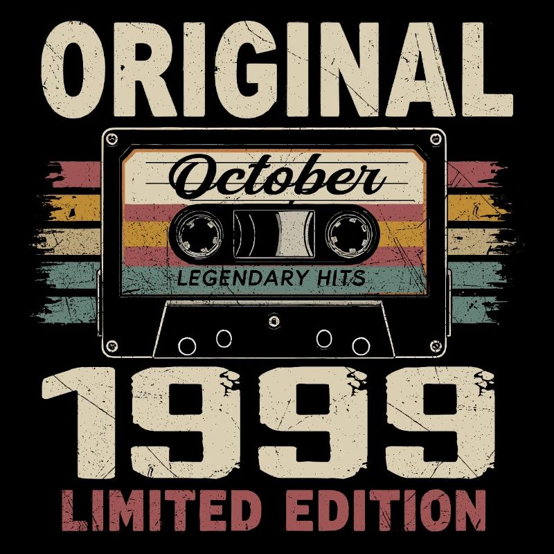 Born in October 1999 | Vintage Gift October 1999