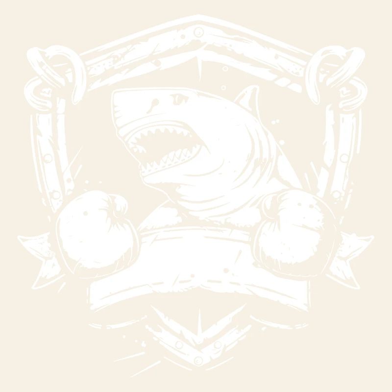 Écusson de boxer requin