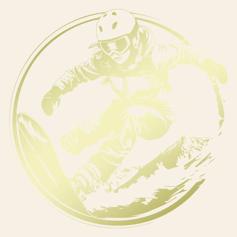 Snowboarder Silhouette