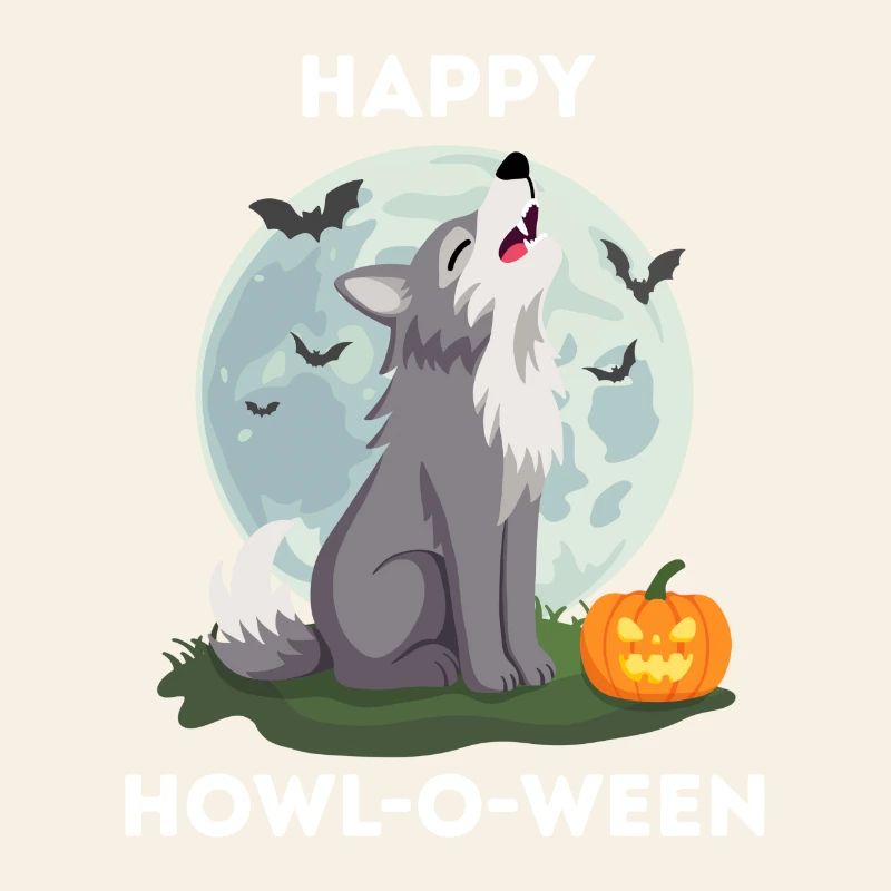 Drôle d’Halloween – Howl-o-ween Wolf