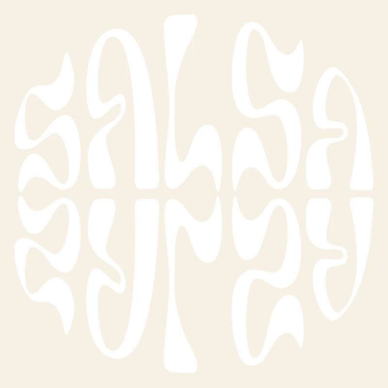 Salsa Pulse Circular Typography