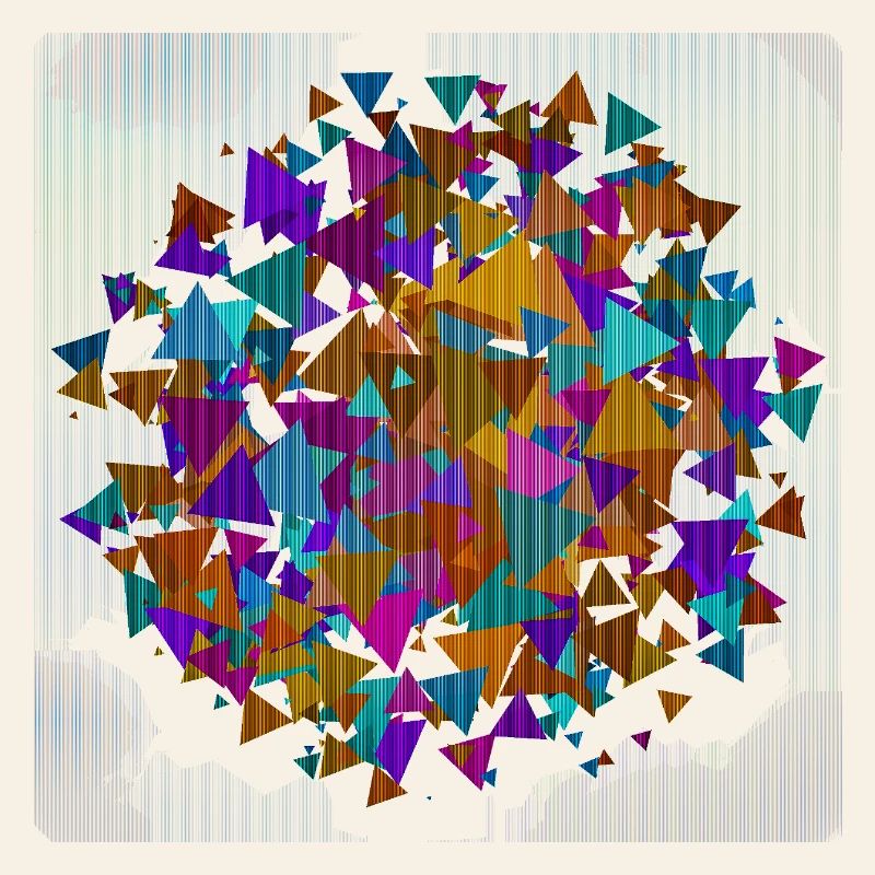 Geometric Triangle Circle