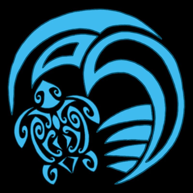 Tortue et océan