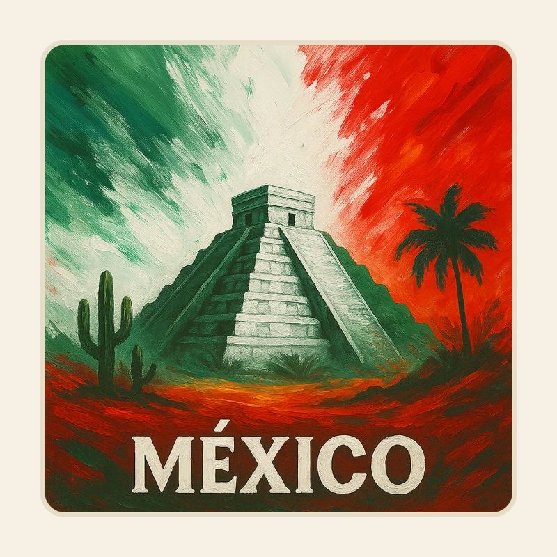 Mexico Pyramids Design