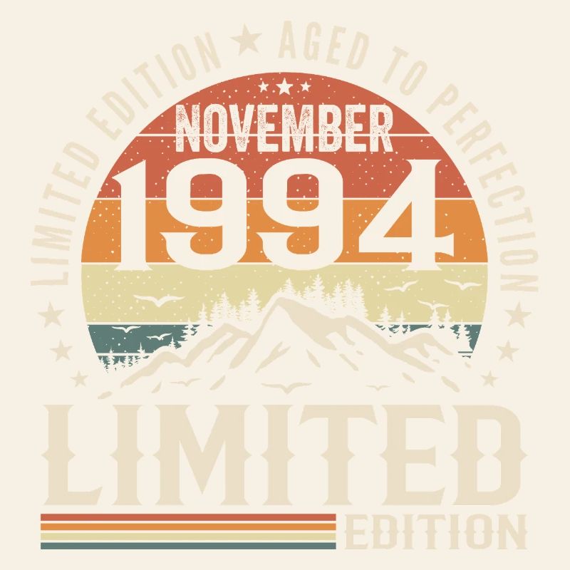 November 1994 Einzigartiger Retro-Geburtstag