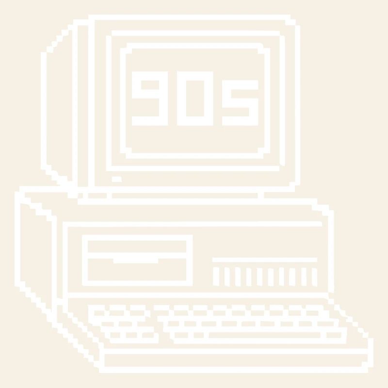 Console rétro des années 90 Pixel Art