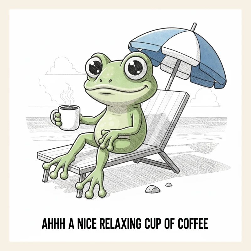 Frog Beach Coffee Chill