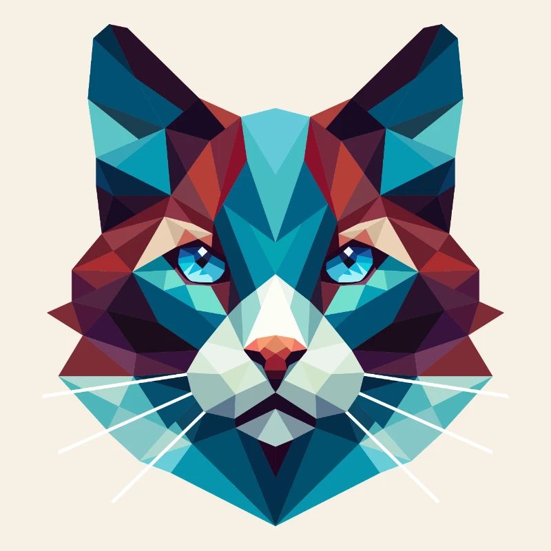 Cat Lowpoly
