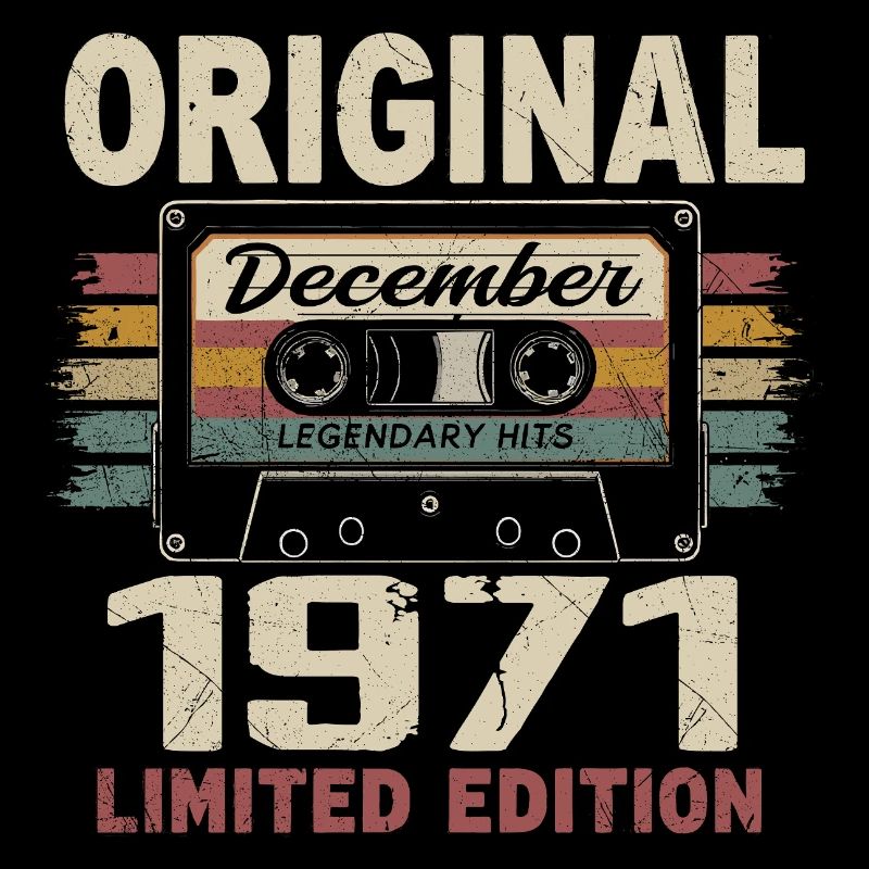 Dezember 1971 Geburtstagsgeschenk